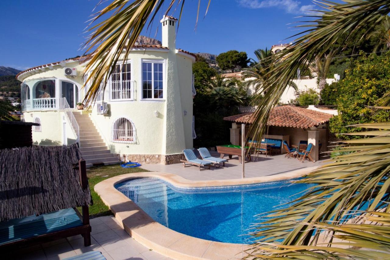 Villa Belucra,10P,Seaview,Jacuzzi,Pool Calp Dış mekan fotoğraf