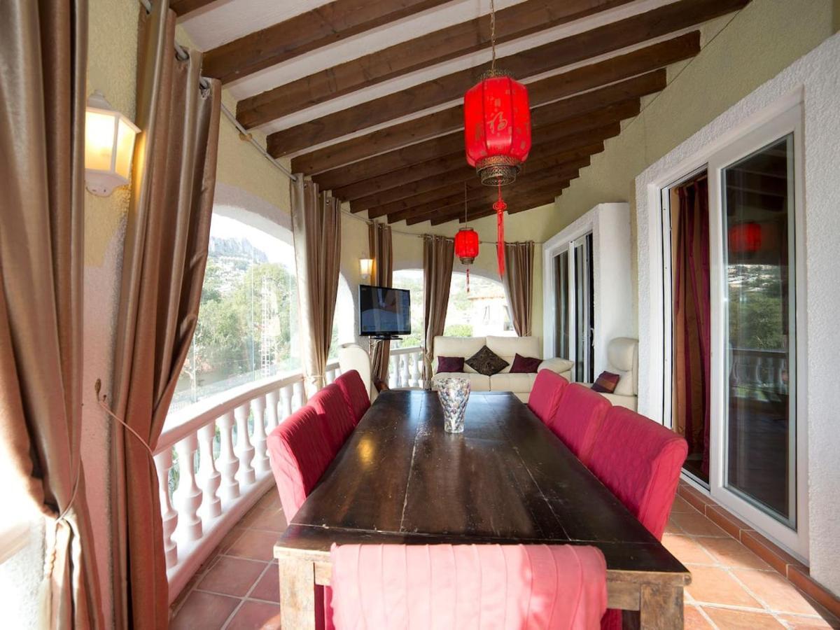 Villa Belucra,10P,Seaview,Jacuzzi,Pool Calp Dış mekan fotoğraf