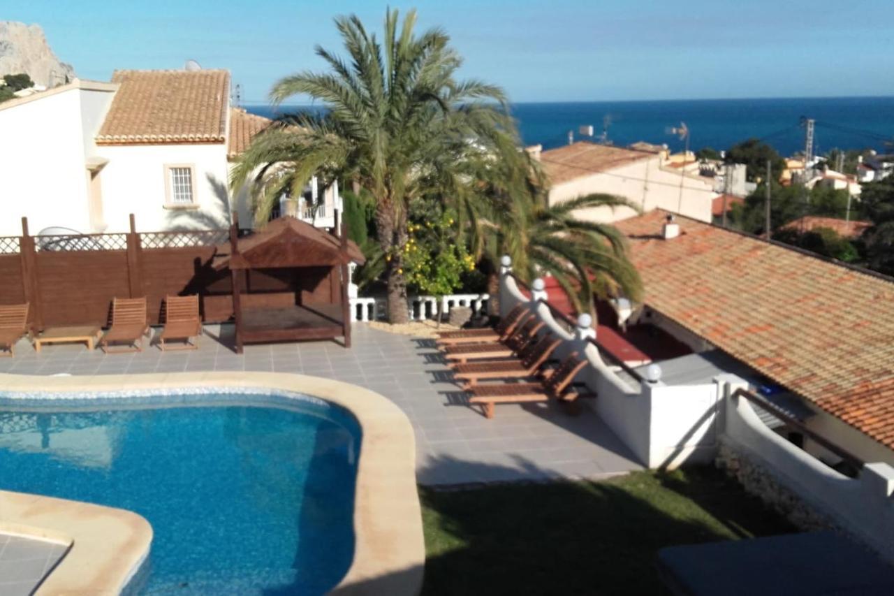 Villa Belucra,10P,Seaview,Jacuzzi,Pool Calp Dış mekan fotoğraf