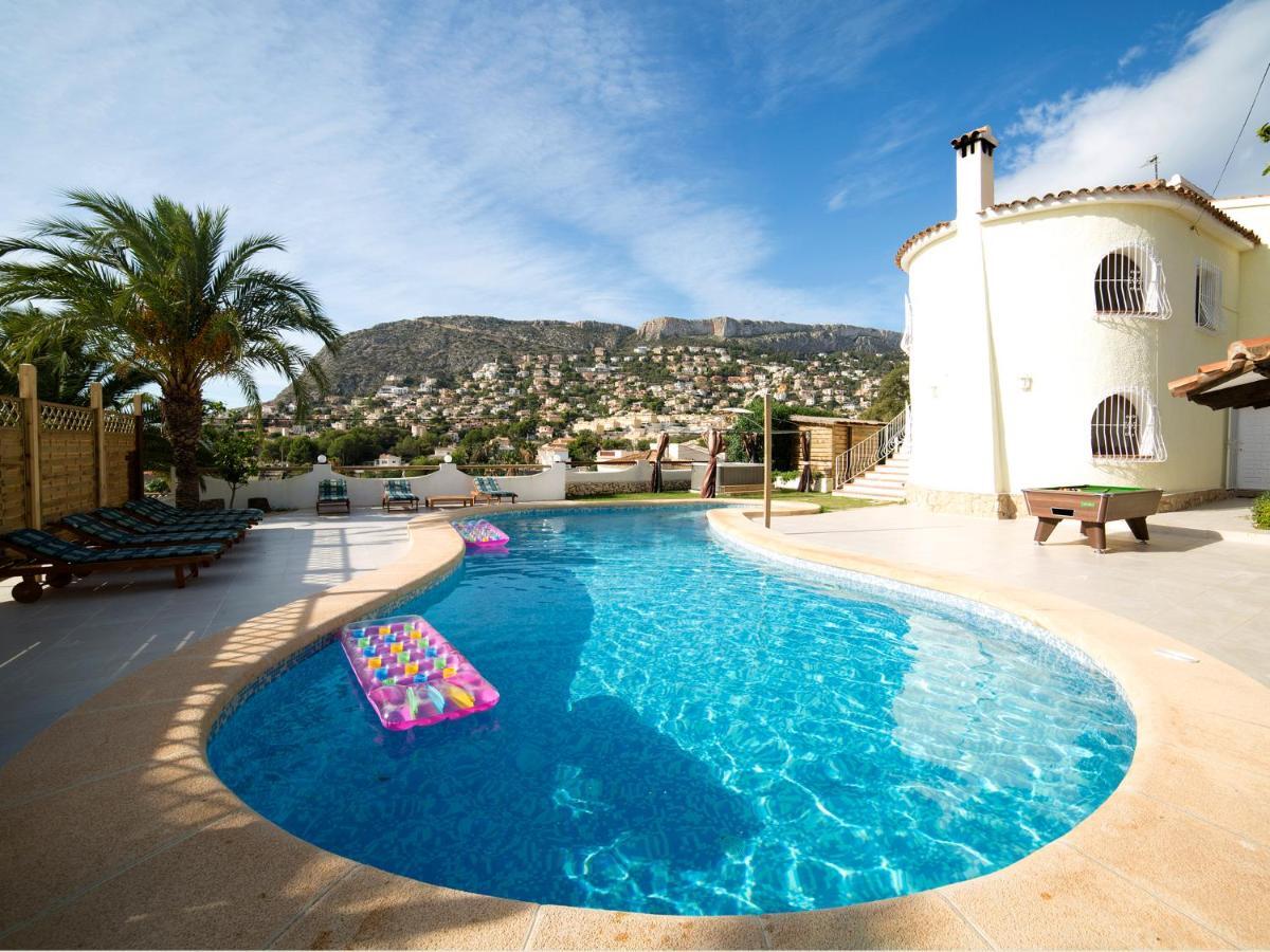Villa Belucra,10P,Seaview,Jacuzzi,Pool Calp Dış mekan fotoğraf
